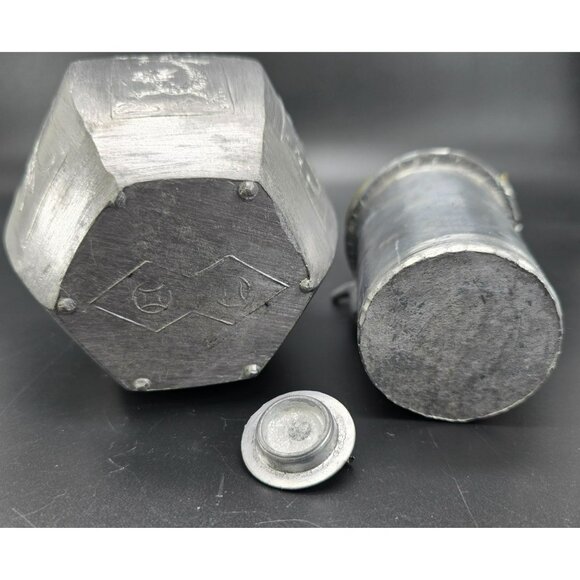 Chinese Silver Pewter Teapot With Turtle Lid & Decorative Embossed Panels JE407 - Picture 10 of 12